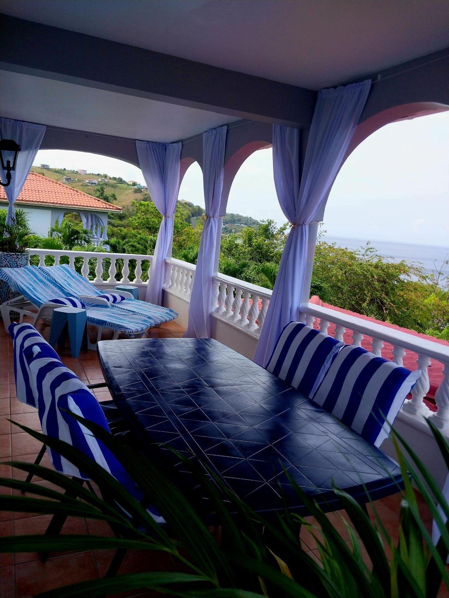 Caribbean Sea View Holiday Apartments Méro Dış mekan fotoğraf