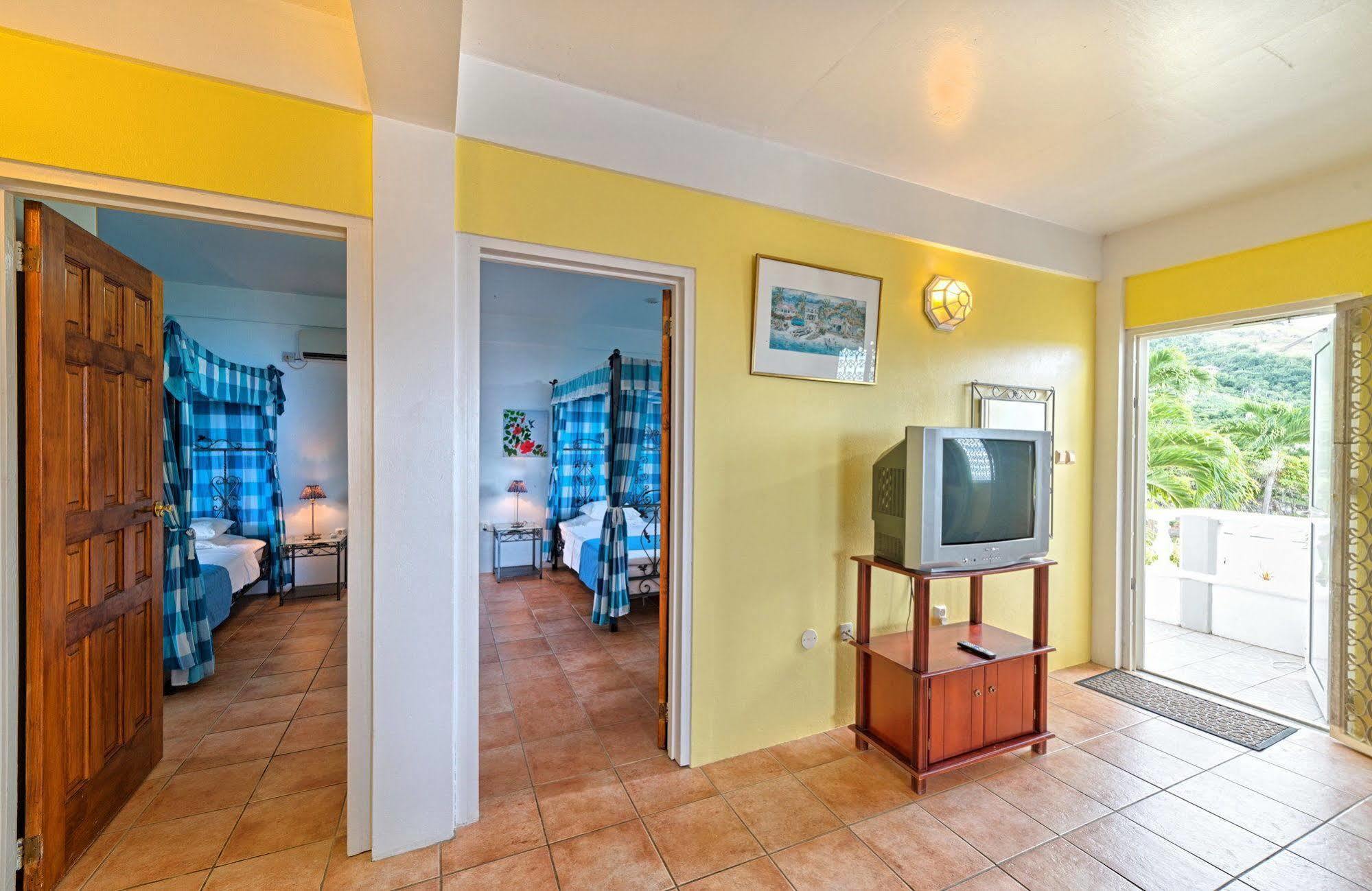 Caribbean Sea View Holiday Apartments Méro Dış mekan fotoğraf