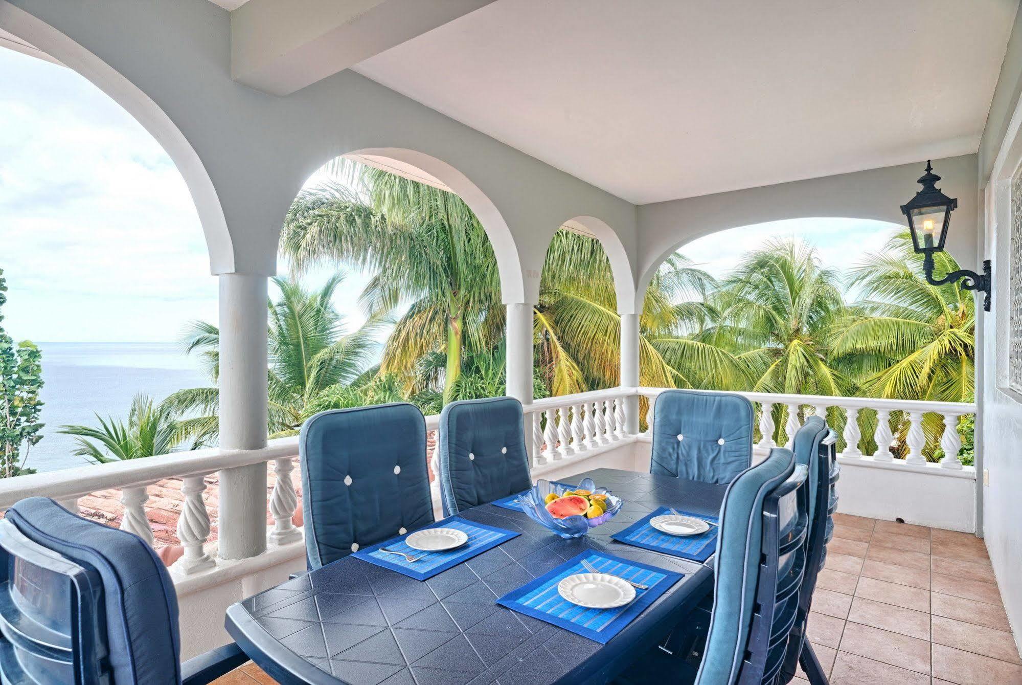 Caribbean Sea View Holiday Apartments Méro Dış mekan fotoğraf