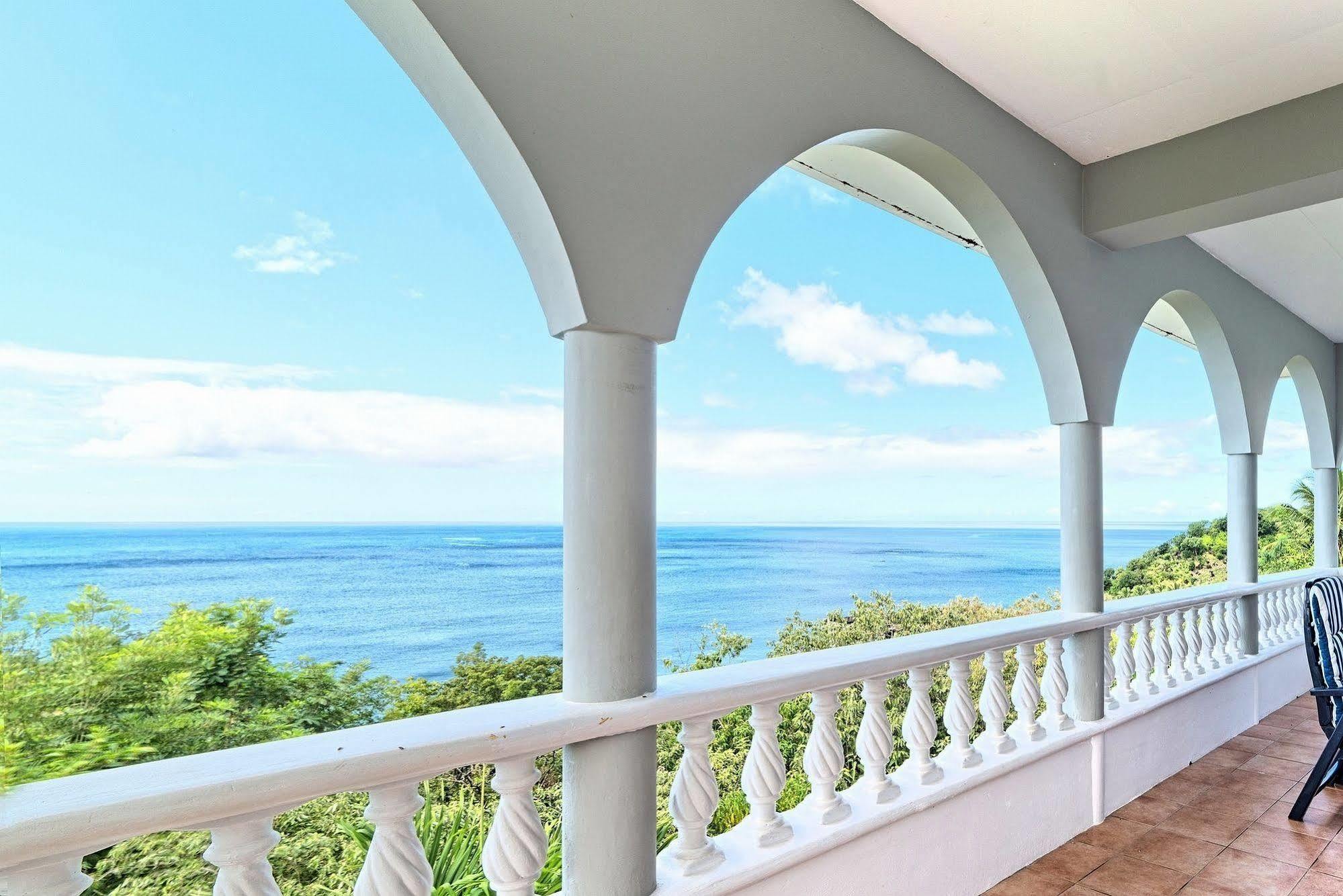 Caribbean Sea View Holiday Apartments Méro Dış mekan fotoğraf
